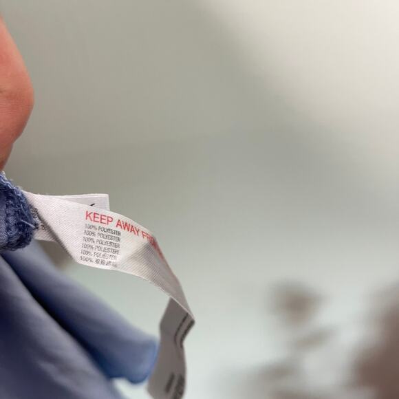 FREE PEOPLE Want Your Love Min Slip Dress Satin Vintage Blue {GG2} - Picture 6 of 7